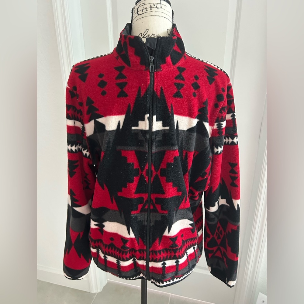 Ralph Lauren Red and Black Checkered Jacket